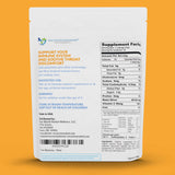 Doctor Recommended Supplements primer plano de una pastilla, detalle de textura y forma