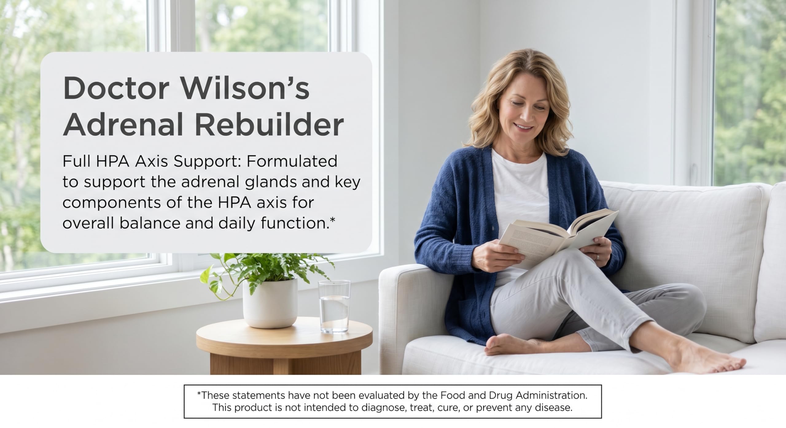 Doctor Wilson's etiqueta con lista de ingredientes, transparencia y confianza