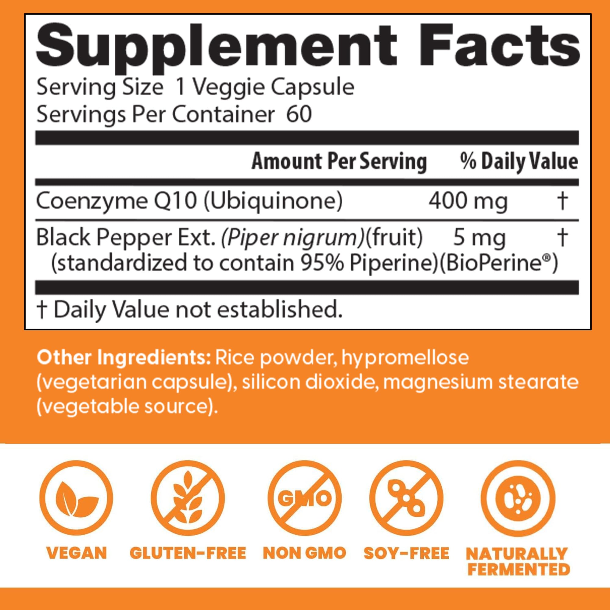 Doctor's BEST cápsula en mano demostrando dosificación de 400 mg y conveniencia