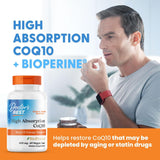 Doctor's BEST frasco junto a objetos para comparar tamaño y dosis por frasco