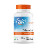 Doctor's BEST frasco delante mostrando 120 cápsulas y beneficio de dosis clara