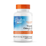 Doctor's Best frontal del envase mostrando etiqueta y beneficios veganos