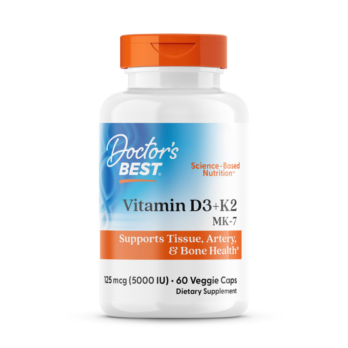 Doctor's BEST frente del envase mostrando etiqueta y beneficios claros