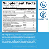 Doctor's Best ingredientes saw palmetto y pygeum para apoyo urinario
