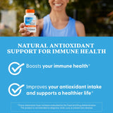 Doctor's BEST etiqueta con información nutricional clara y segura