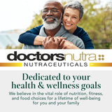 Doctors Nutra etiqueta de Muscle Ezze Plus con ingredientes y sin gluten visible