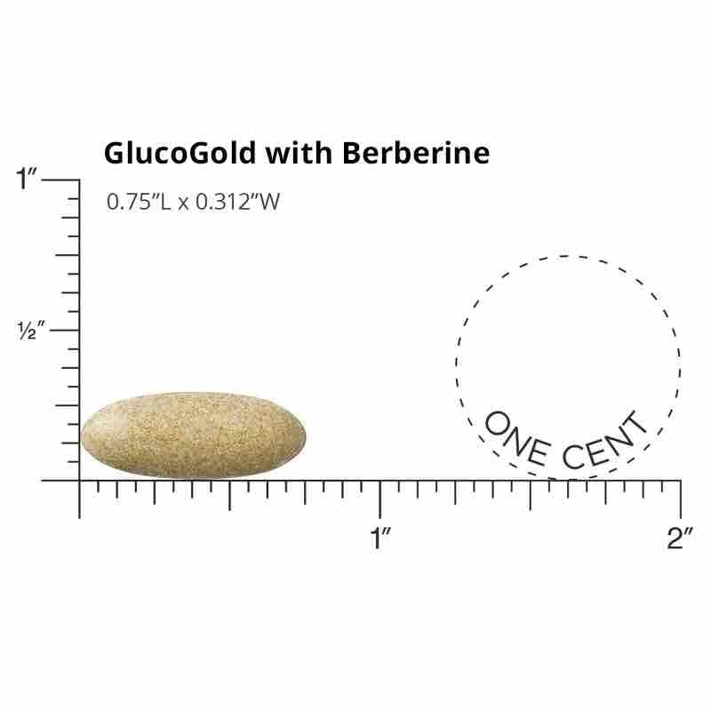 DOCTORS' PREFERRED etiqueta de ingredientes con desglose de berberina y cromo para transparencia