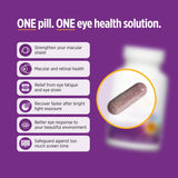 DOCTORS' PREFERRED OcuGold en manos para toma diaria que favorece comodidad visual