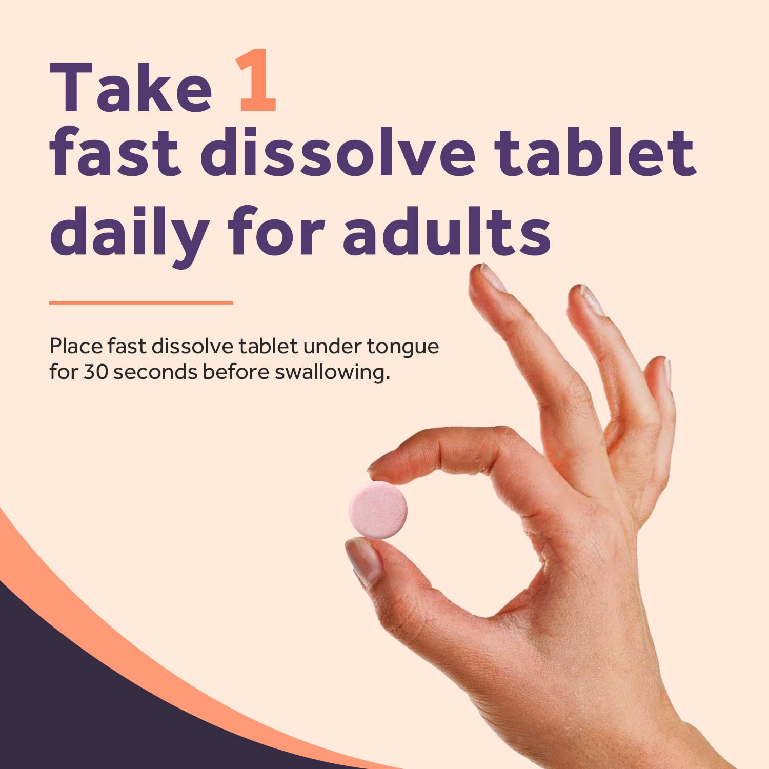 Doctor's Recipes tableta junto a un desayuno saludable para uso cotidiano conveniente
