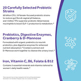 Doctor's Recipes etiqueta con lista de ingredientes y beneficios visibles