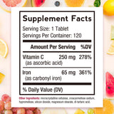 Doctor's Recipes tabletas en mano para visualizar tamaño y facilidad de deglución