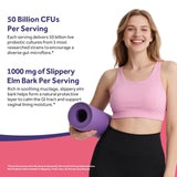 Doctor's Recipes polvo de slippery elm representando la fuente natural y suavidad digestiva