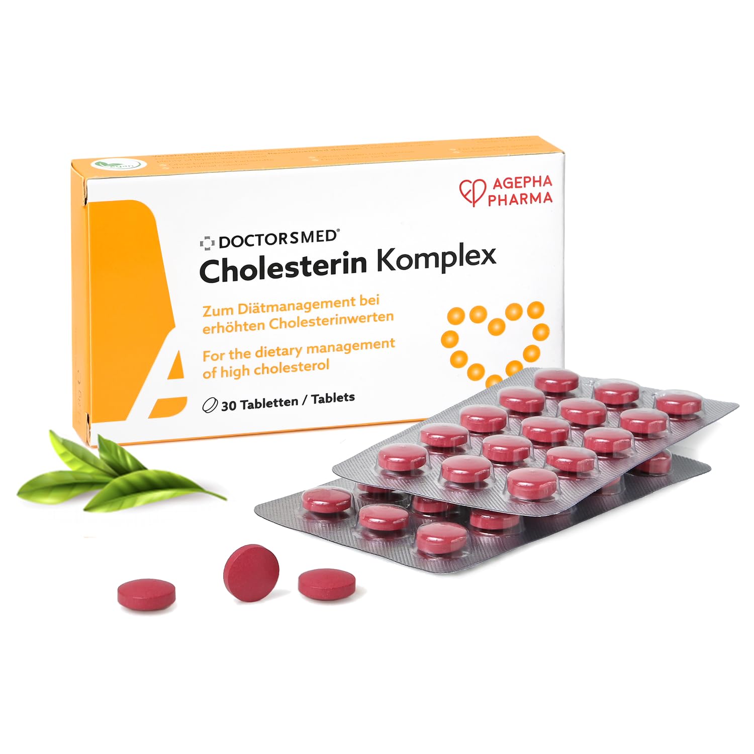 DOCTORSMED envase frontal que muestra comprimidos y ventajas veganas