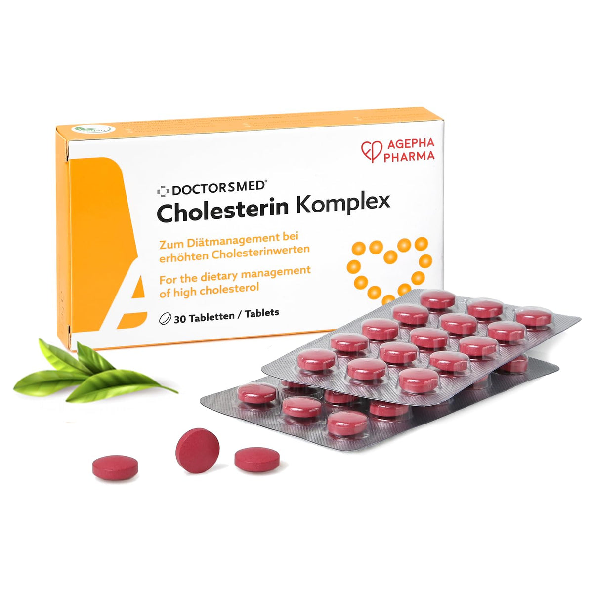 DOCTORSMED envase frontal que muestra comprimidos y ventajas veganas