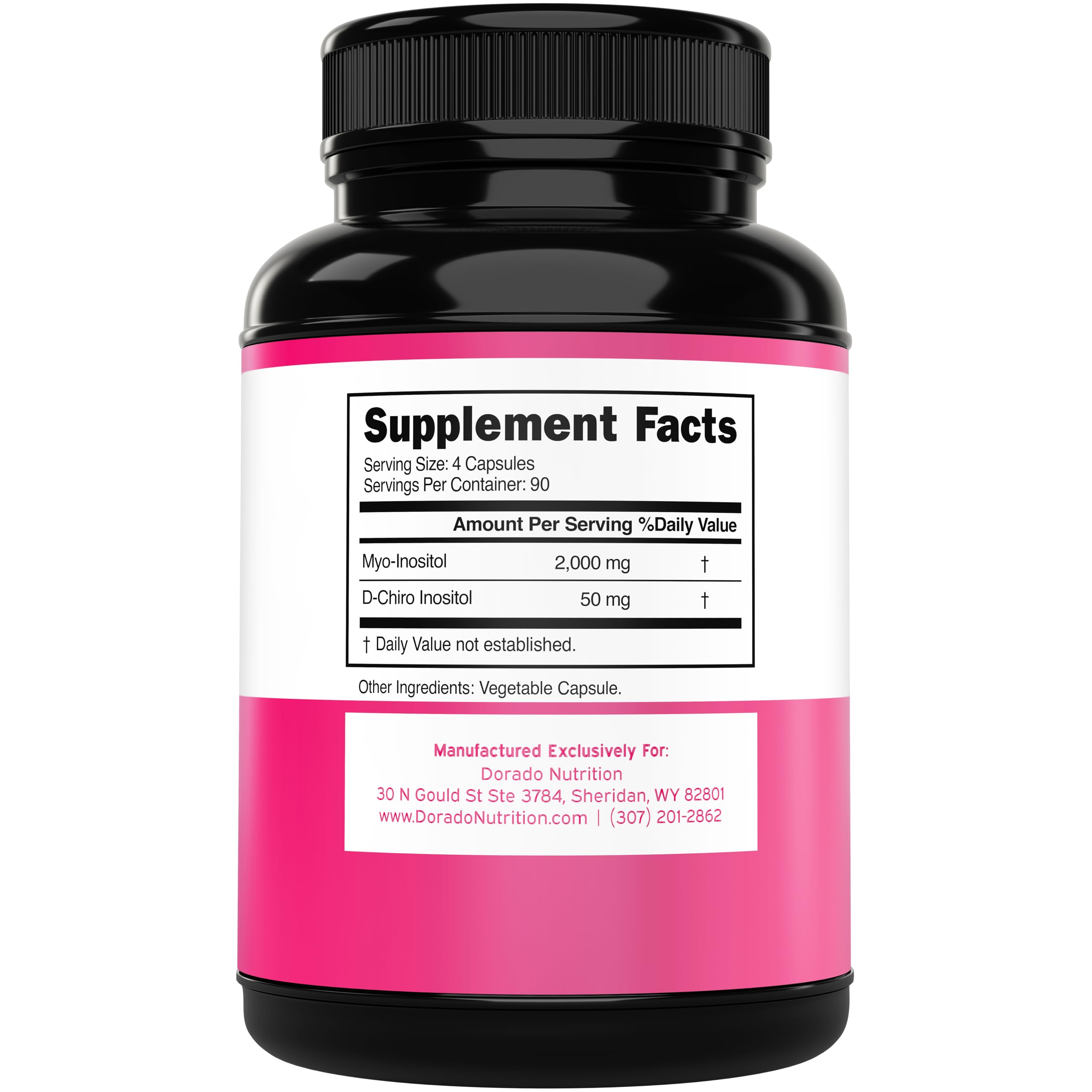 DORADO NUTRITION primer plano de cápsulas y textura para inspección