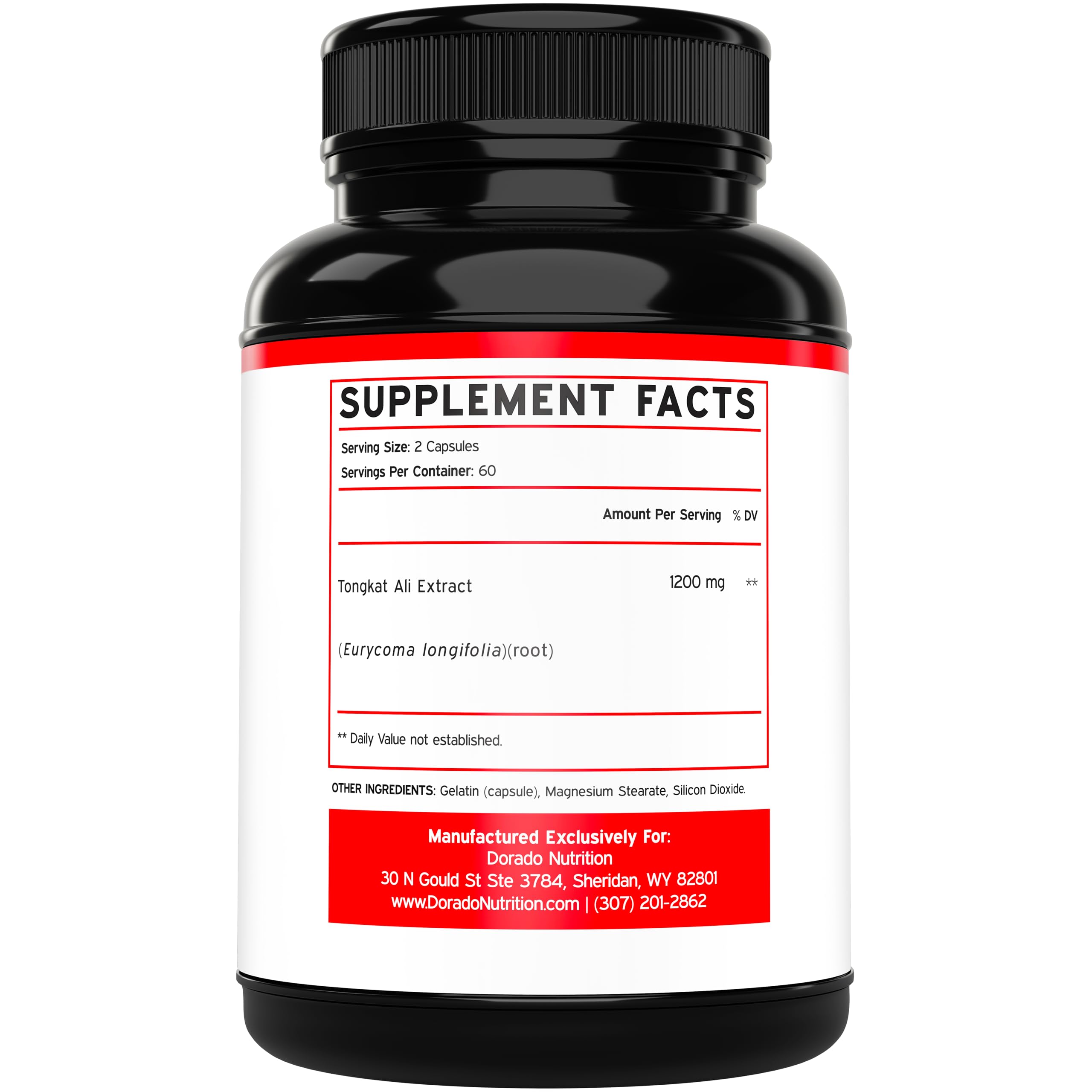 DORADO NUTRITION cápsulas en mano para una toma fácil y práctica