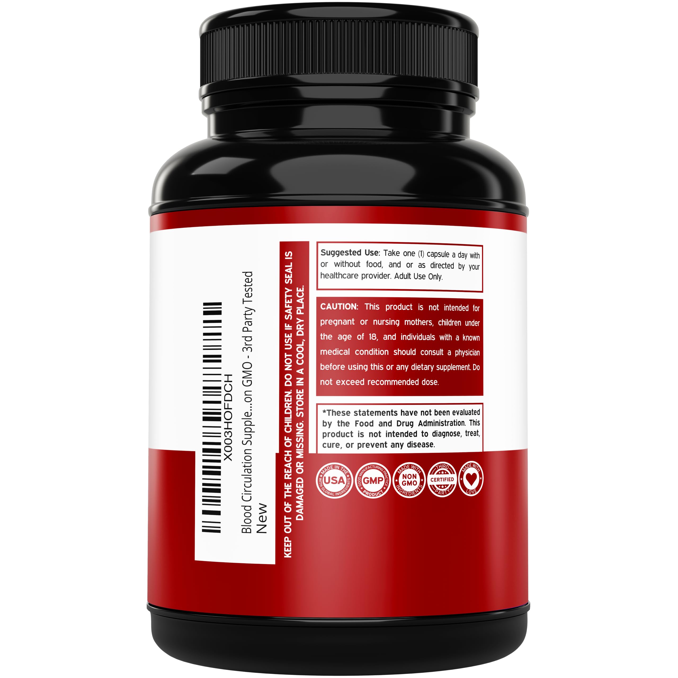 DORADO NUTRITION cápsulas textura cercana para apreciar calidad