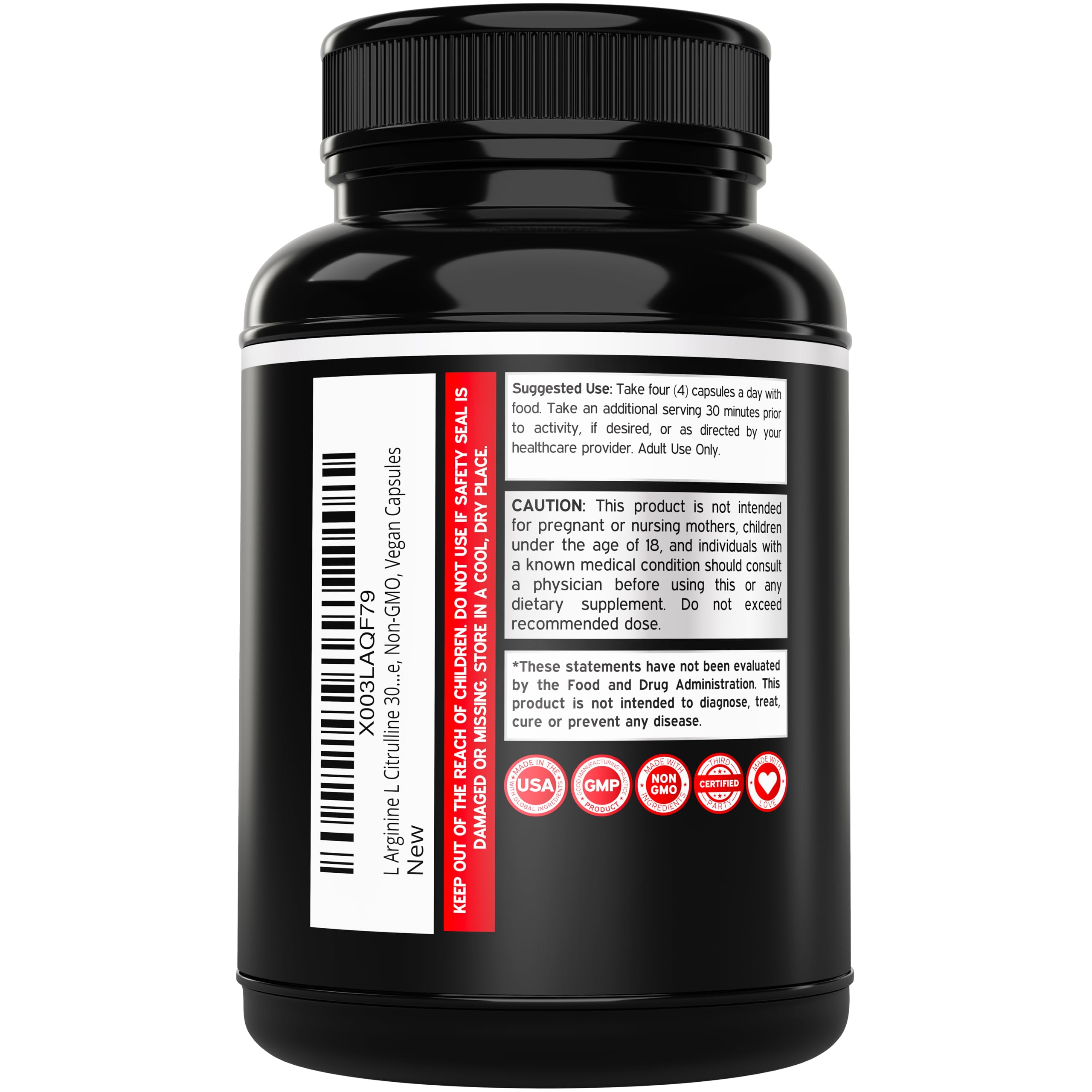 DORADO NUTRITION primer plano de la cápsula que destaca fórmula vegana y pureza