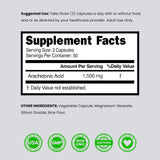 DORADO NUTRITION empaque lateral con información de fabricación USA