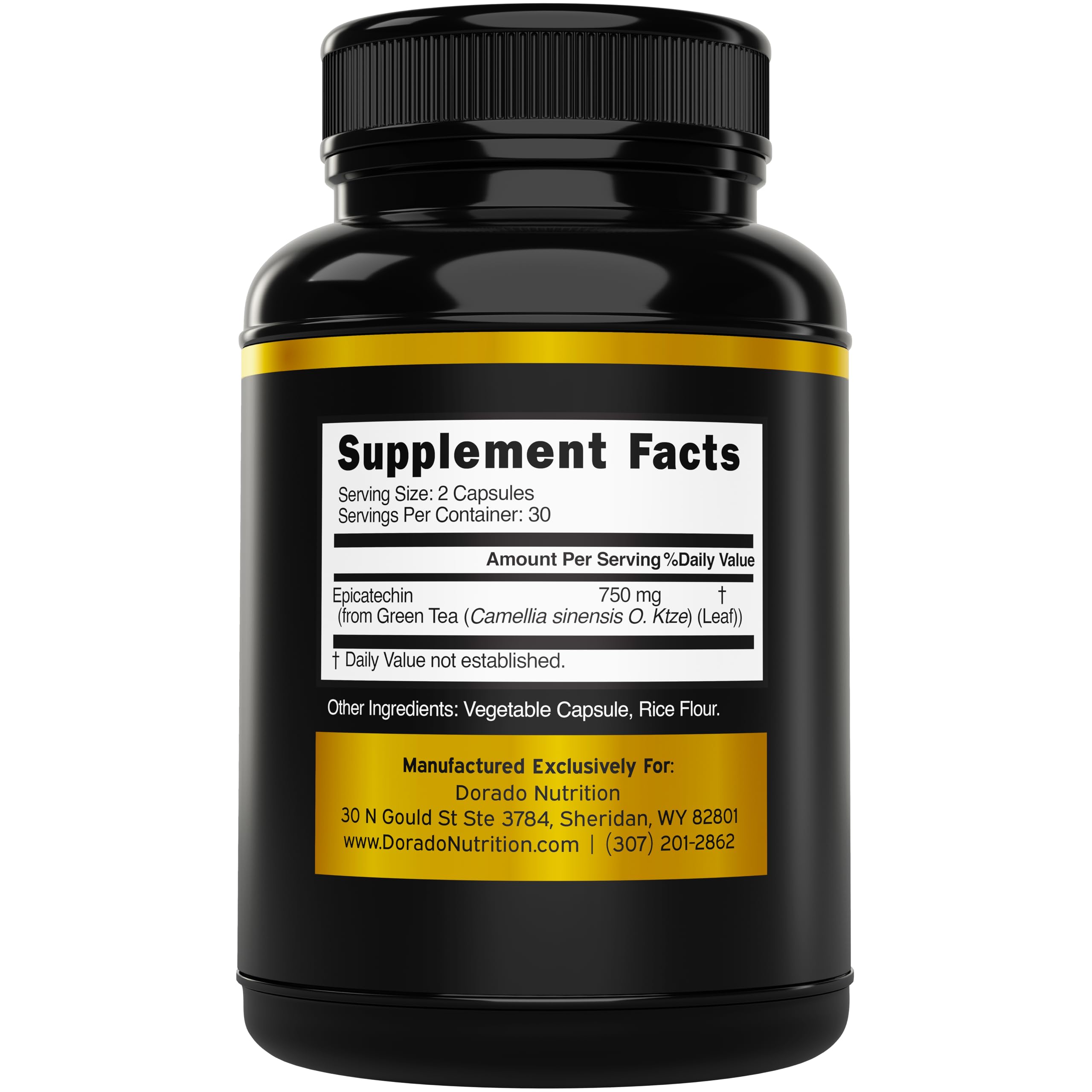 DORADO NUTRITION cápsula abierta detalle que destaca pureza y absorción