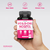 DORADO NUTRITION producto sobre estante de baño en ambiente cotidiano