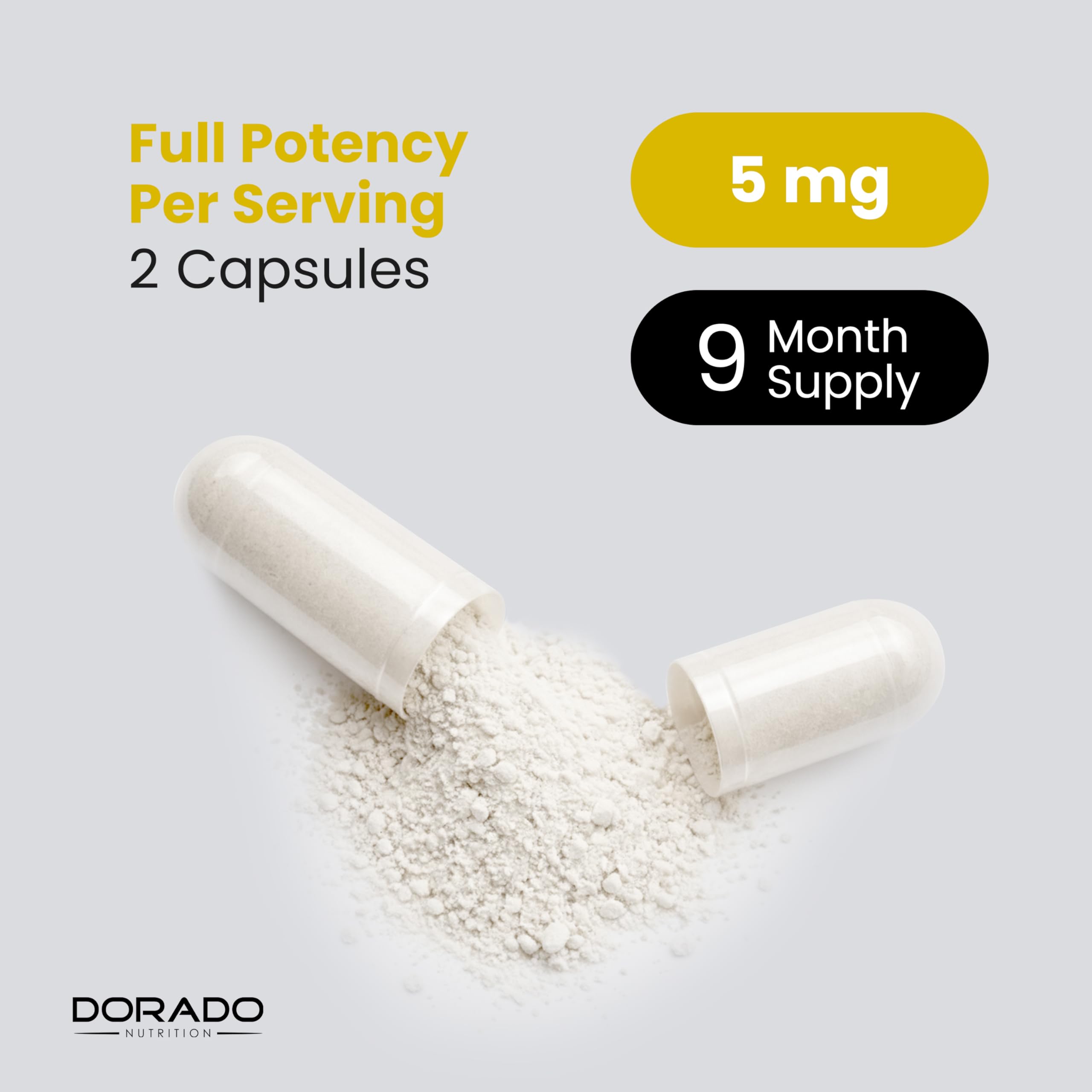 DORADO NUTRITION cápsulas en ambiente de estilo de vida activo