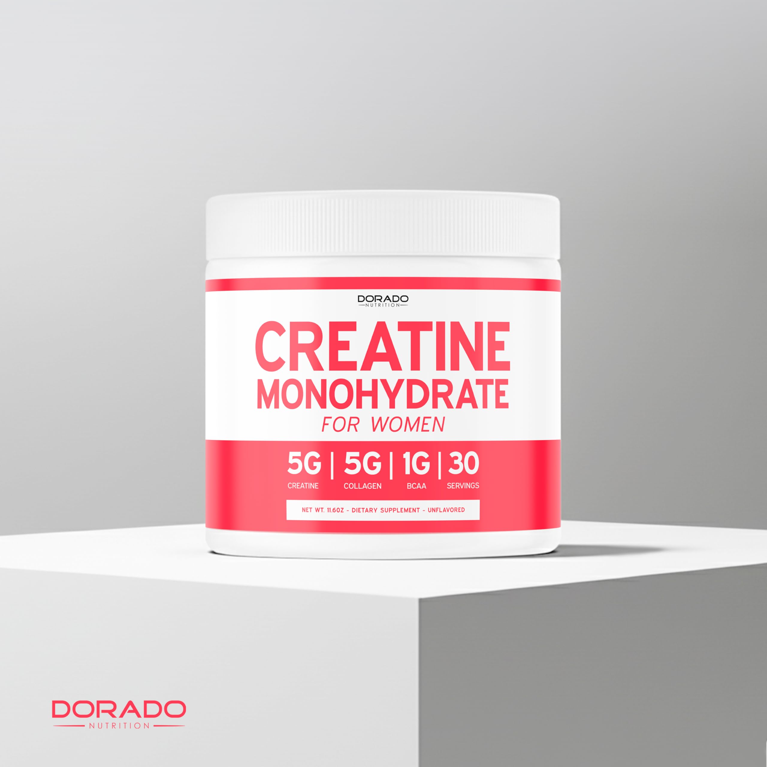 DORADO NUTRITION etiqueta con lista de ingredientes y certificados