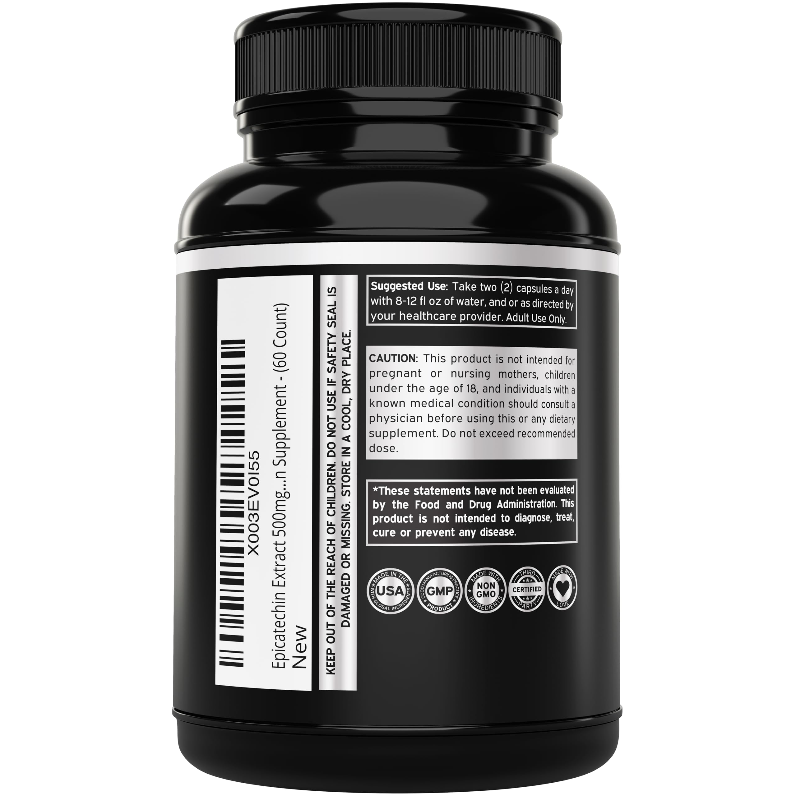 DORADO NUTRITION etiqueta con información nutricional que transmite transparencia y calidad