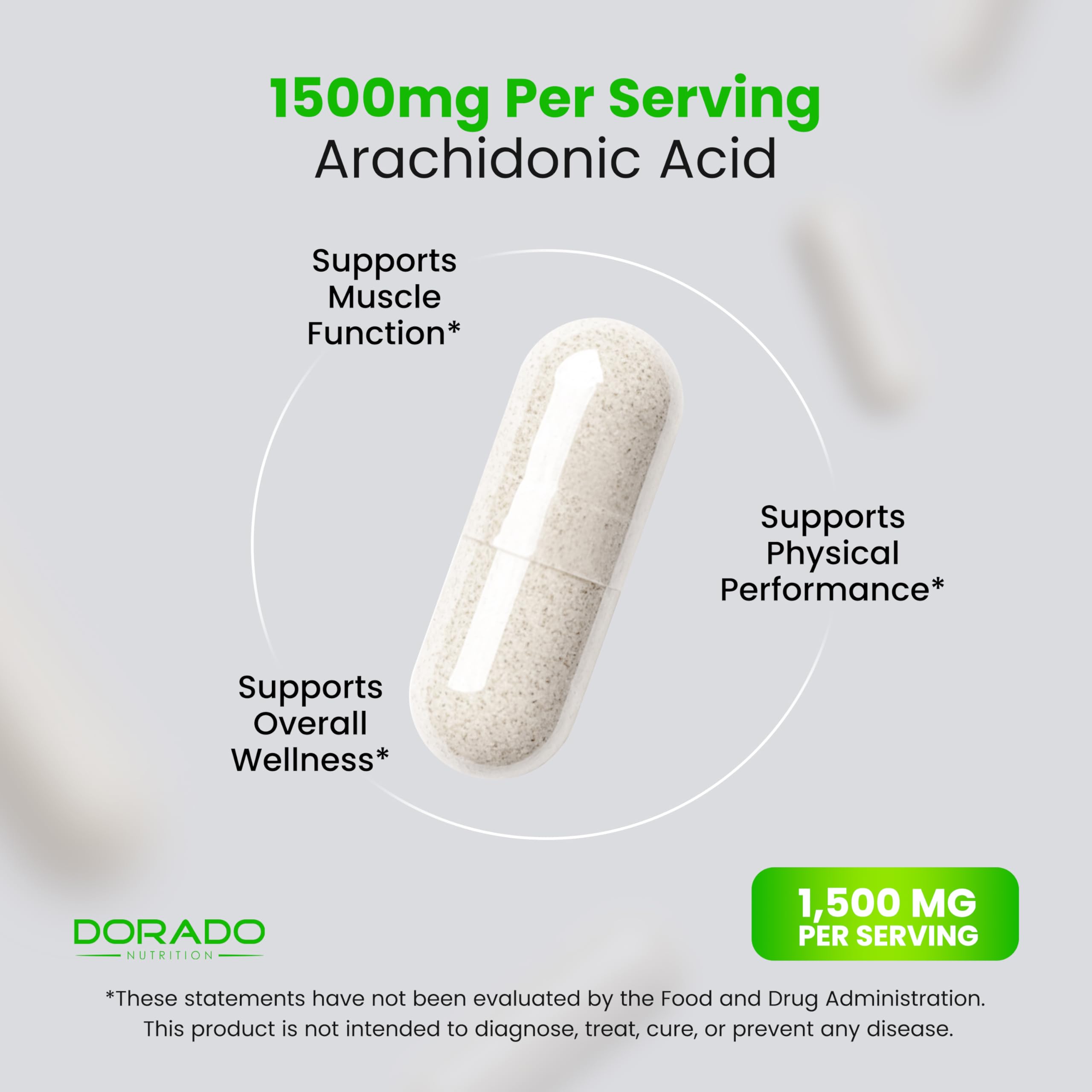 DORADO NUTRITION etiqueta nutricional legible con ingredientes clave