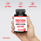 DORADO NUTRITION ingredientes y origen global en montaje informativo