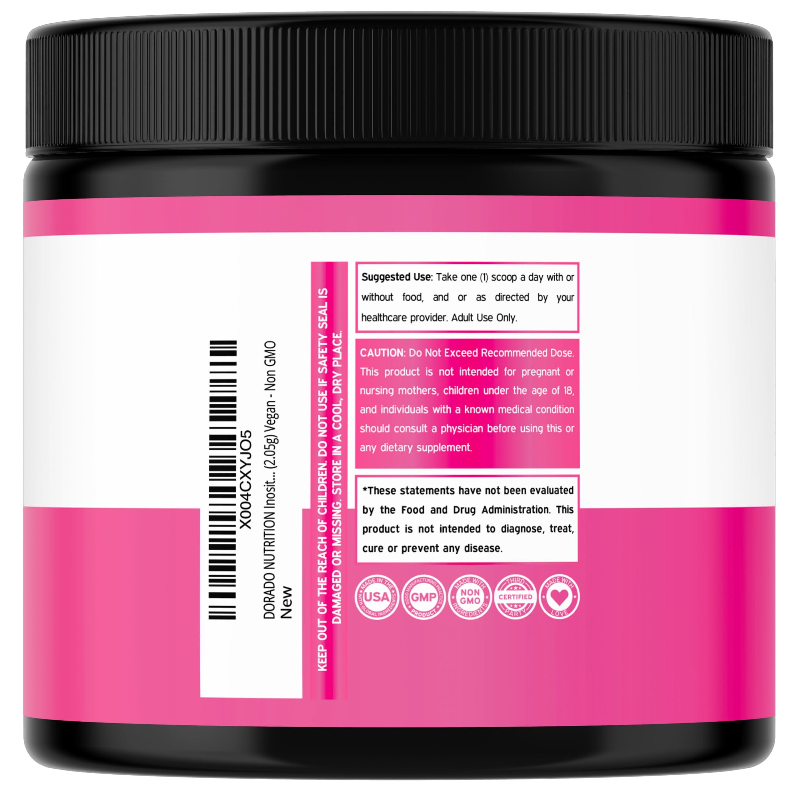 DORADO NUTRITION cuchara medidora con porción para uso diario