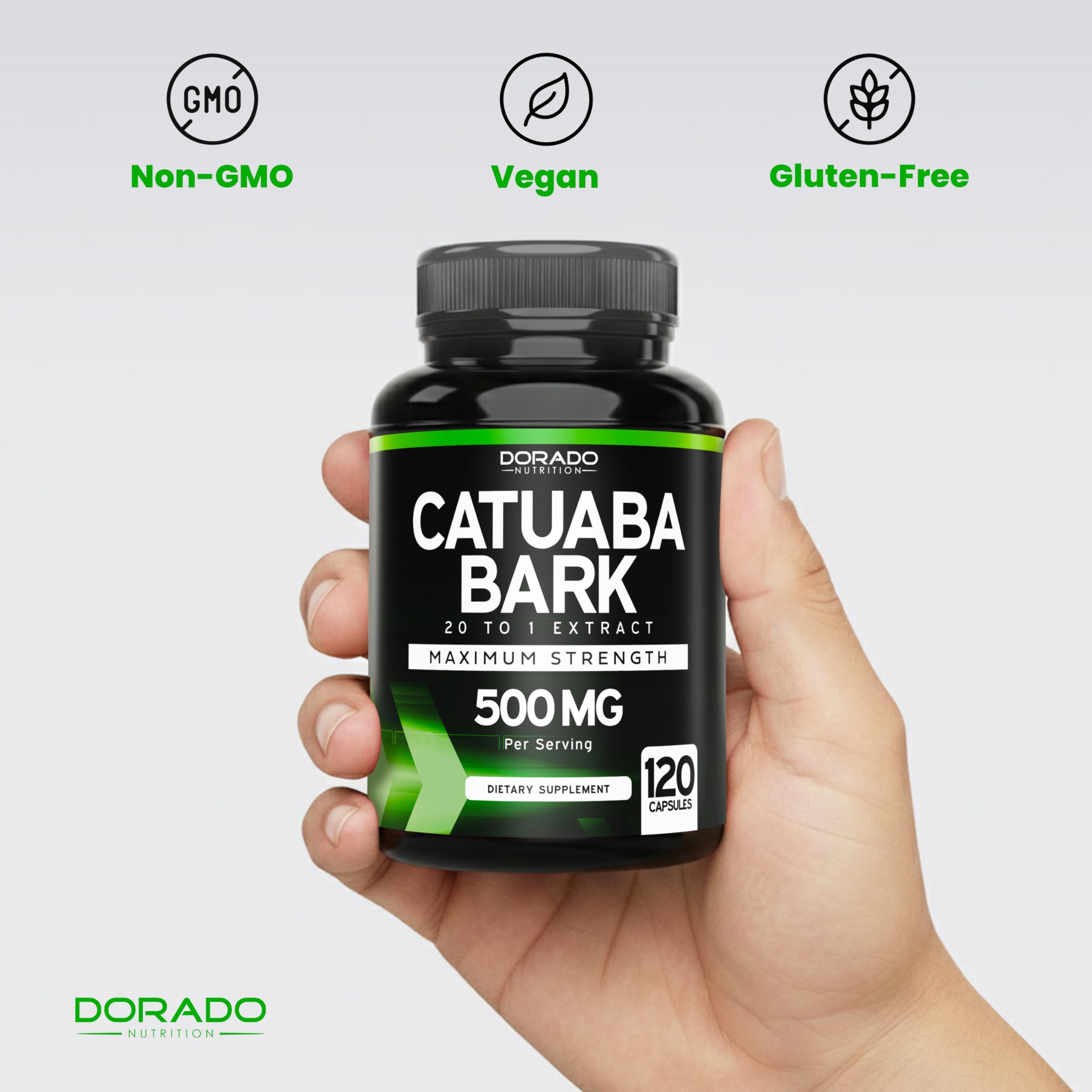 DORADO NUTRITION sello GMP representando fabricación controlada