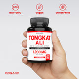 DORADO NUTRITION lista de ingredientes destacando limpieza y pureza