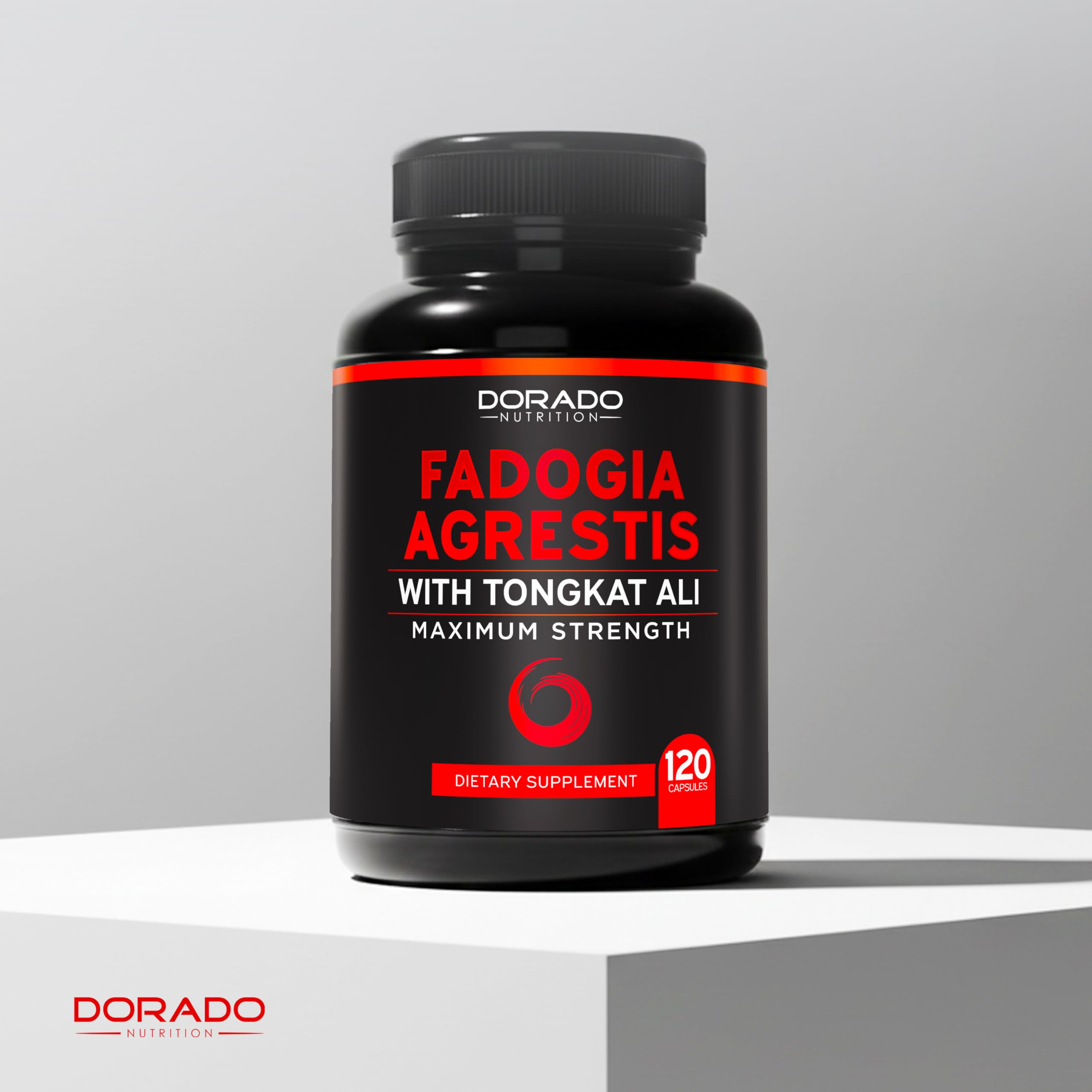 DORADO NUTRITION producto junto a atleta en gimnasio, mejora del rendimiento visible