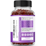 DORADO NUTRITION primer plano de textura de gomita, aspecto apetecible y sin azúcar