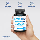 DORADO NUTRITION cápsula junto a moneda para referencia de escala