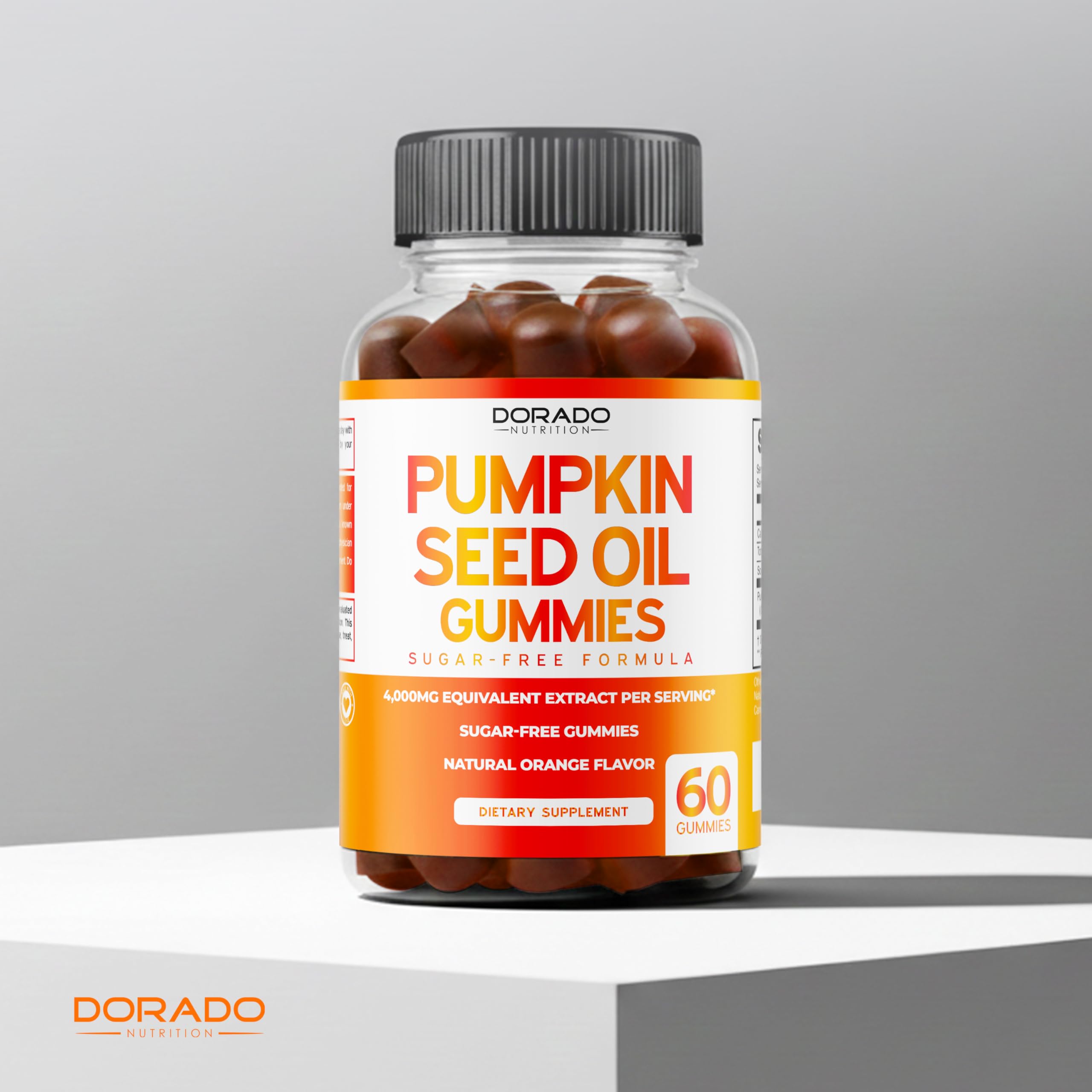 DORADO NUTRITION etiqueta informativa con ingredientes y control de calidad