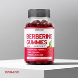 DORADO NUTRITION gominola partida mostrando interior y sabor frambuesa-durazno
