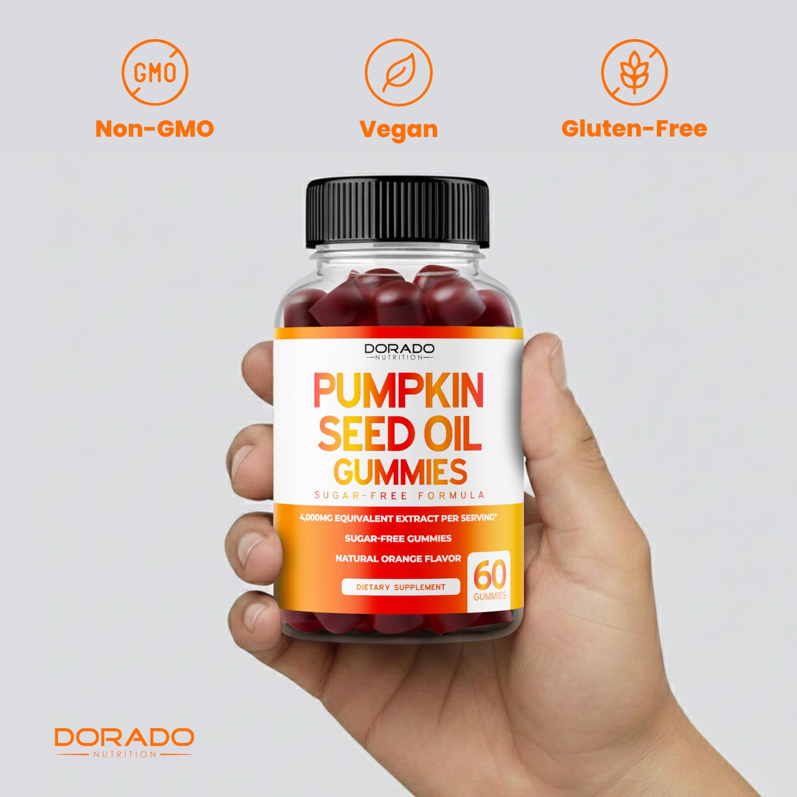 DORADO NUTRITION semillas de calabaza como origen natural del extracto