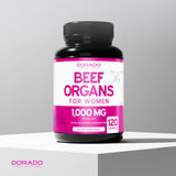 DORADO NUTRITION comparación de tamaño con mano para referencia de escala