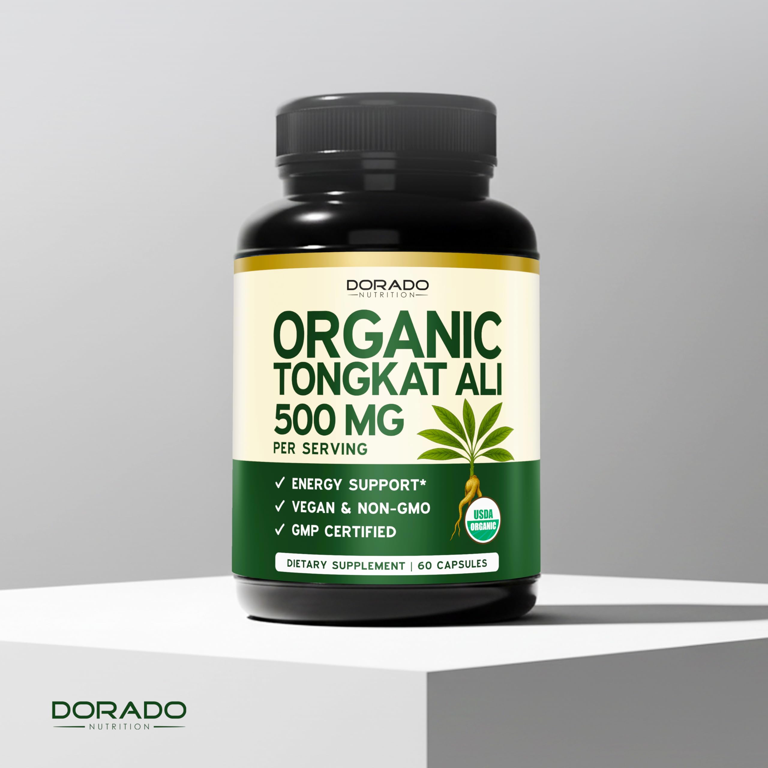DORADO NUTRITION producto junto a atleta, apoyo para resistencia entrenamiento