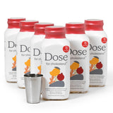 DOSE botella frontal mostrando etiqueta clara y beneficio de apoyo cardiovascular