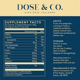 DOSE & CO. producto en entorno de ejercicio resaltando recuperación