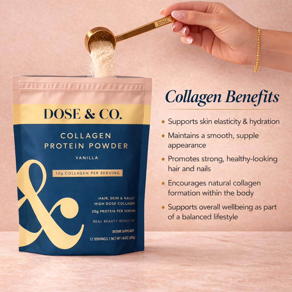 DOSE & CO. mezcla fría en vaso lista para beber y recuperar energía