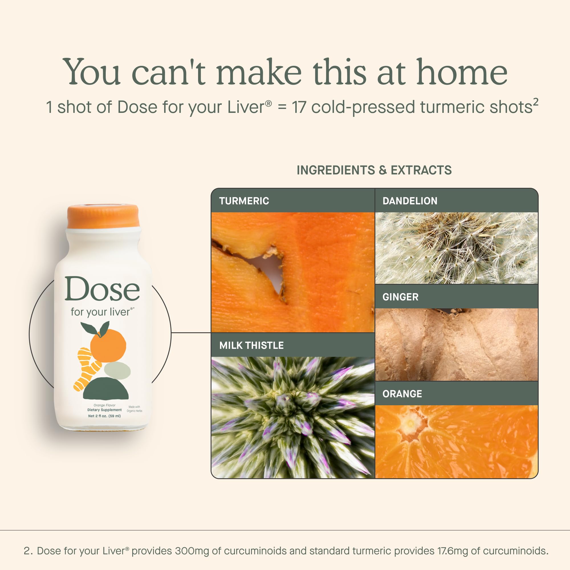 Dose for Your Liver líquido color y textura que facilita la toma