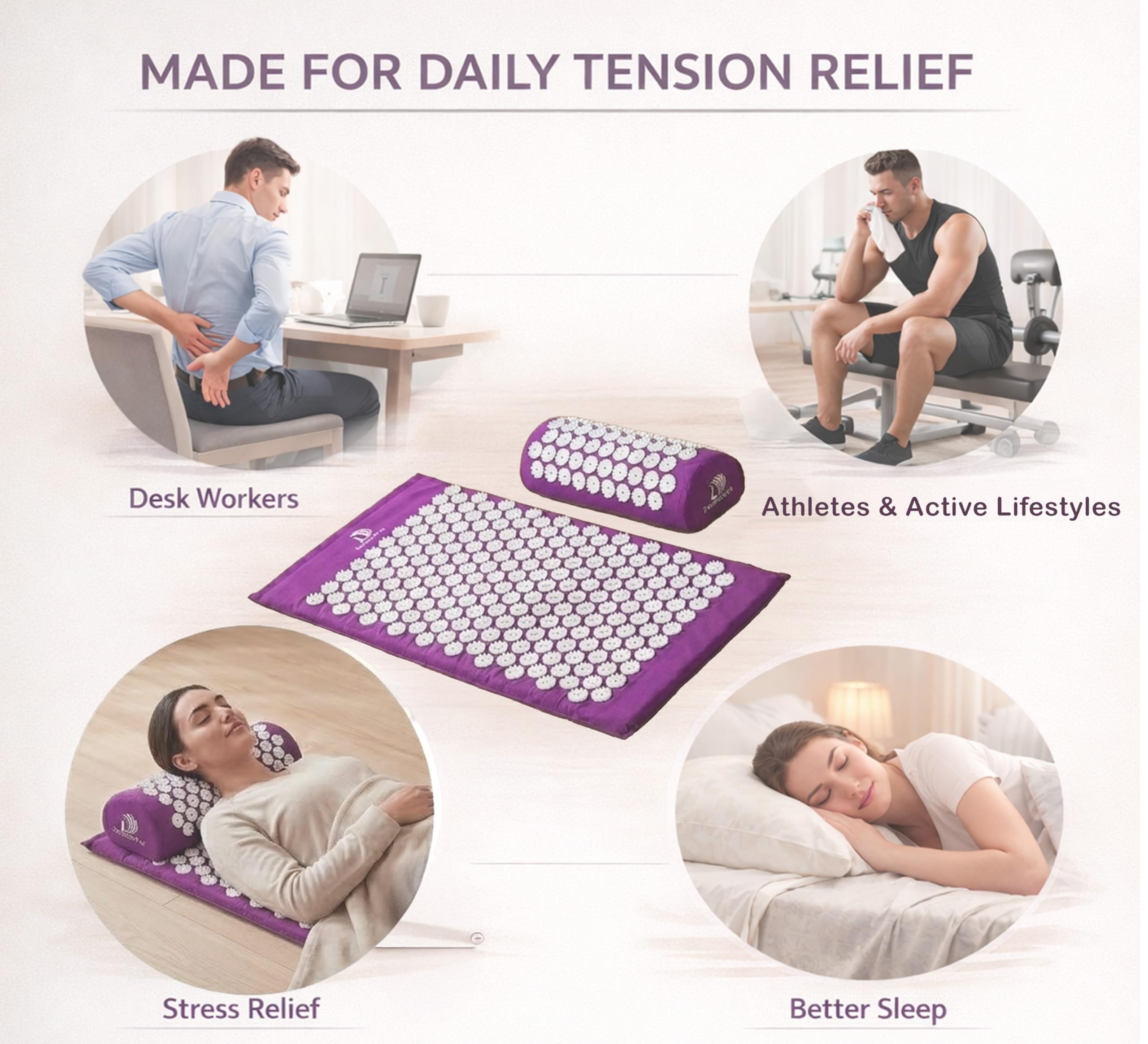 DoSensePro almohada cervical en primer plano para soporte cómodo