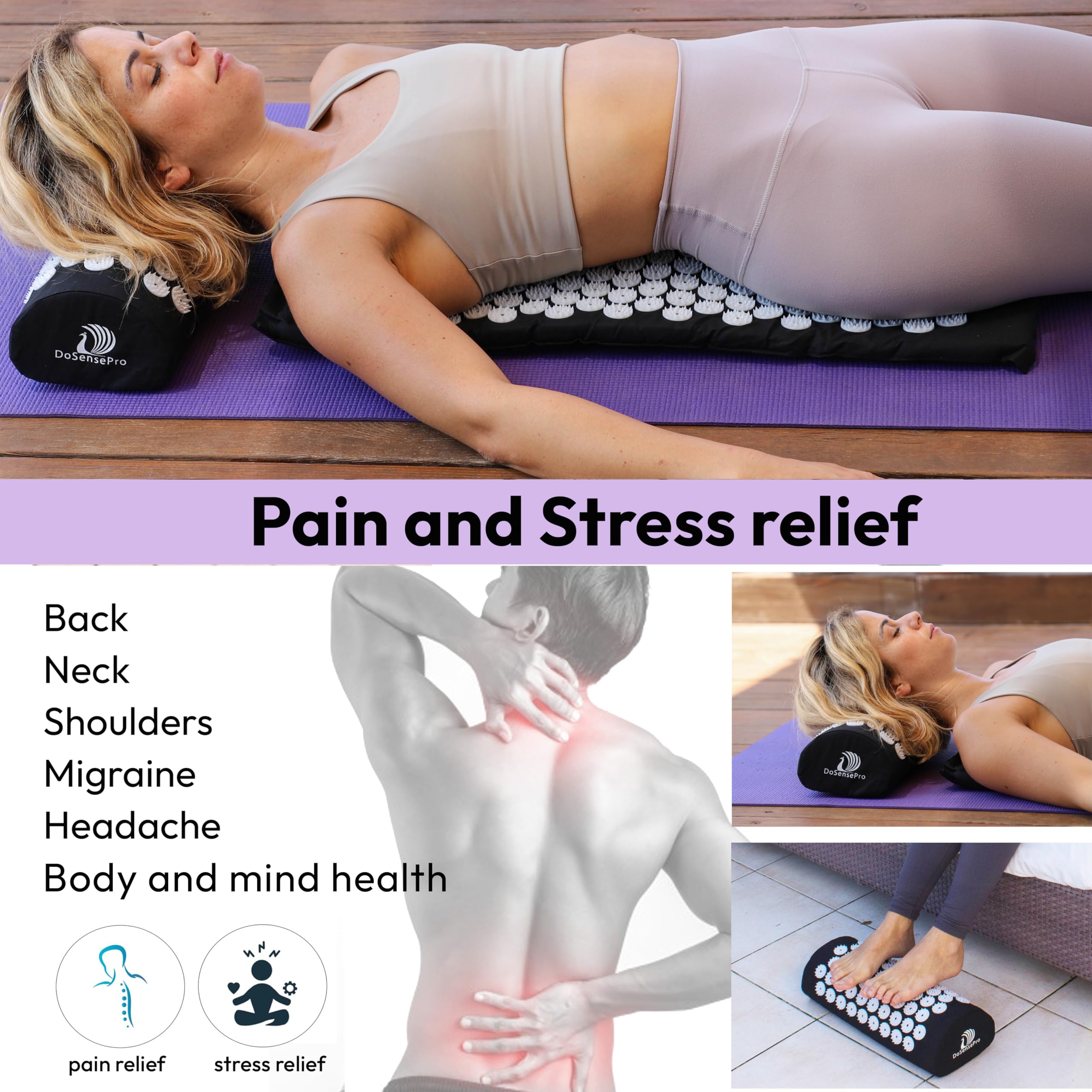 DoSensePro textura con miles de puntos para estimulación y circulación