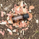 doTERRA aplicación de Cedro diluido en masaje para sensación calmante