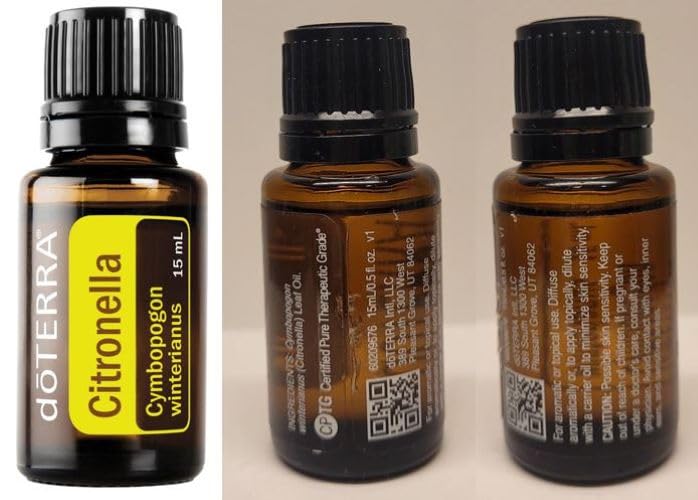 doTERRA frasco en mano mostrando tamaño ideal para llevar