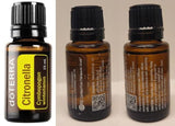 doTERRA frasco en mano mostrando tamaño ideal para llevar